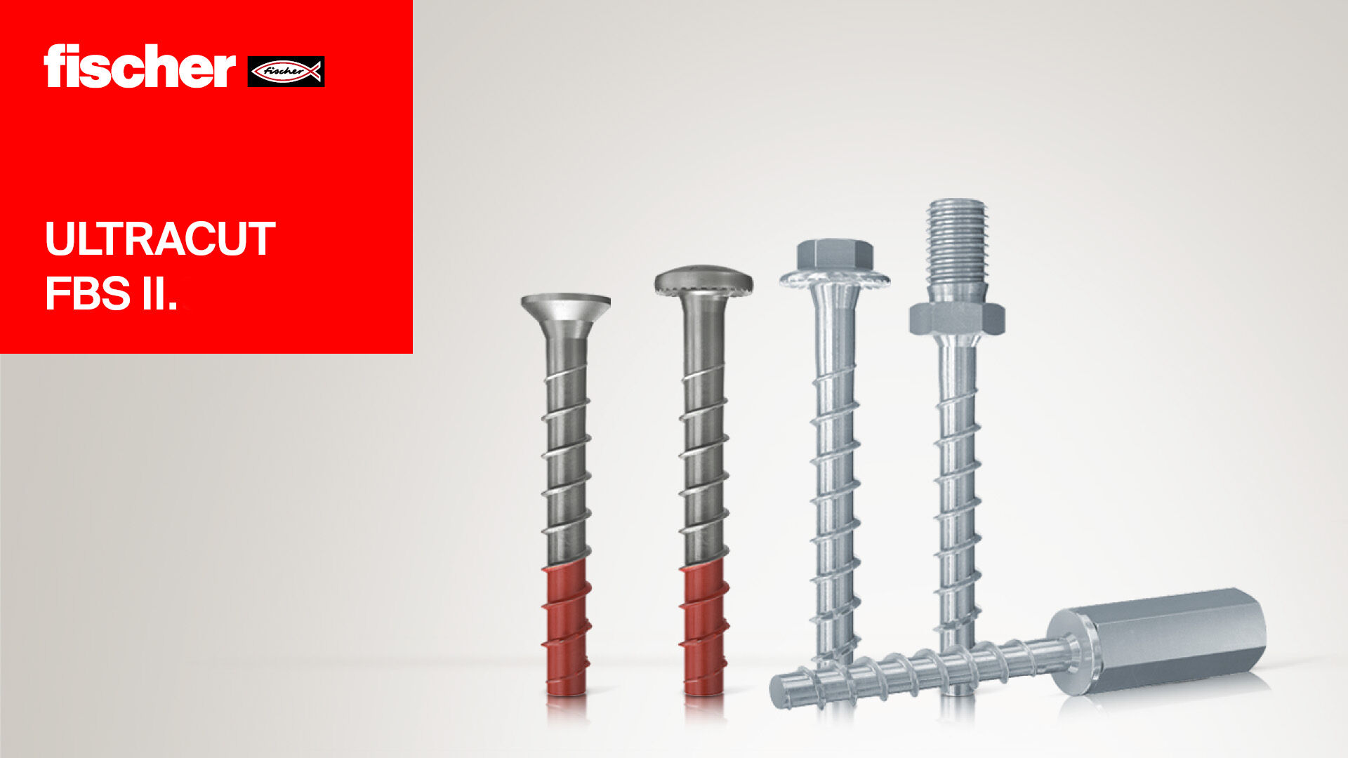 15% OFF en Tornillos para Hormigón fischer FBS II: fijá directo, sin tarugo